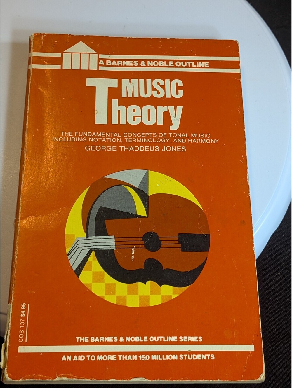 Music Theory George Thaddeus Jones Barnes Noble Outline Series 137 1974